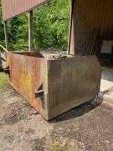 8x4' Slip on Clean up Bucket