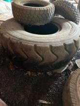 22.5 R Galaxy Tires with no rim, used