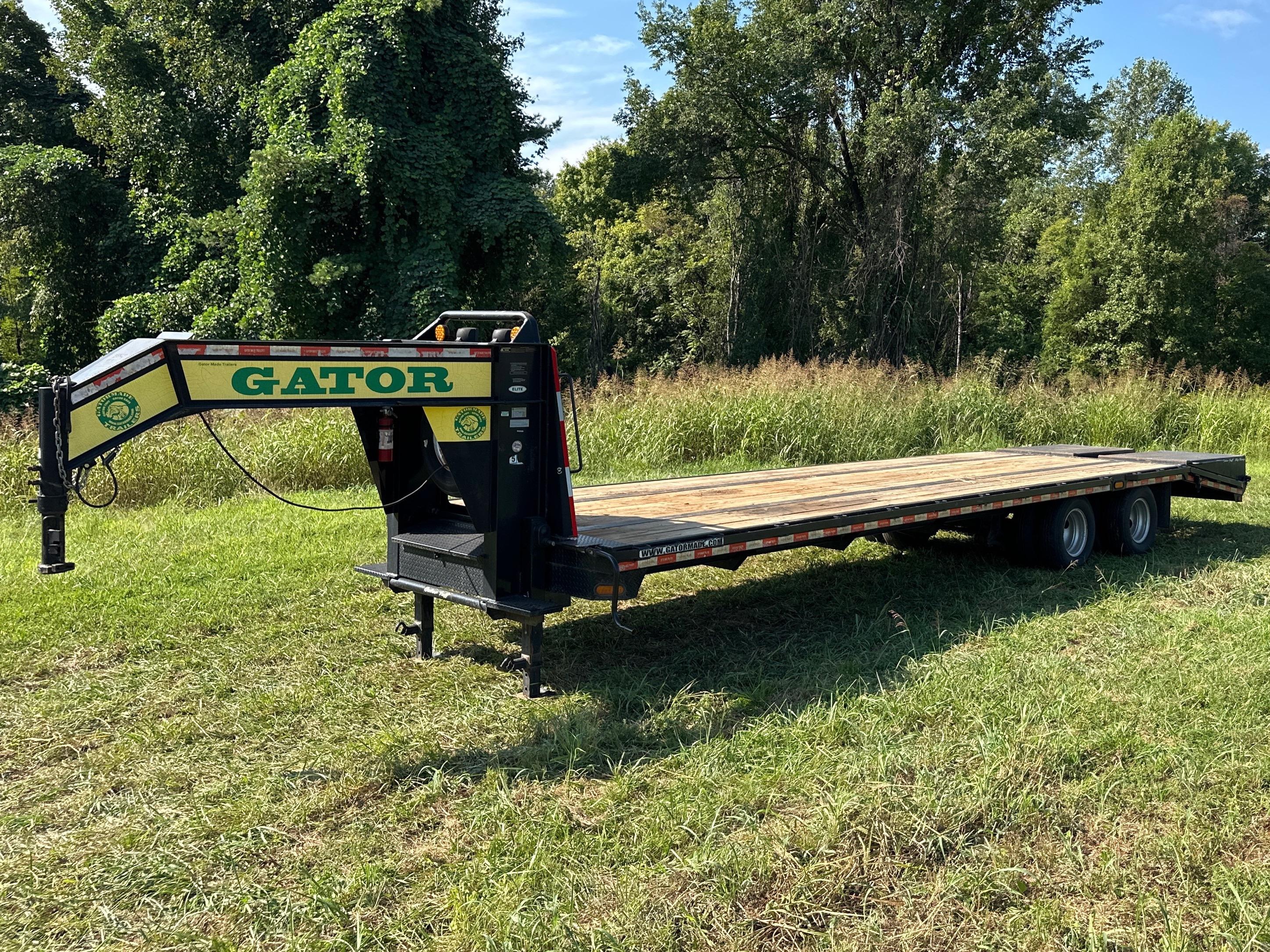 2016 Gatormade Gooseneck Trailer