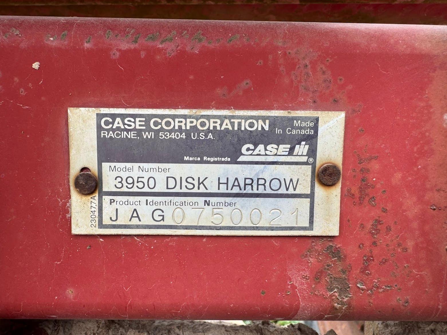 Case Ih 3950 Disk