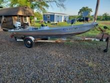16 FT Bass Tracker