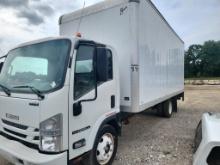 2019 Isuzu V8 Gas Box Truck with Lift Gate