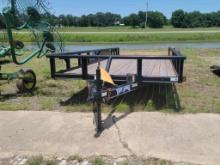 2017 Texas Bragg 18x32' trailer tandem axle