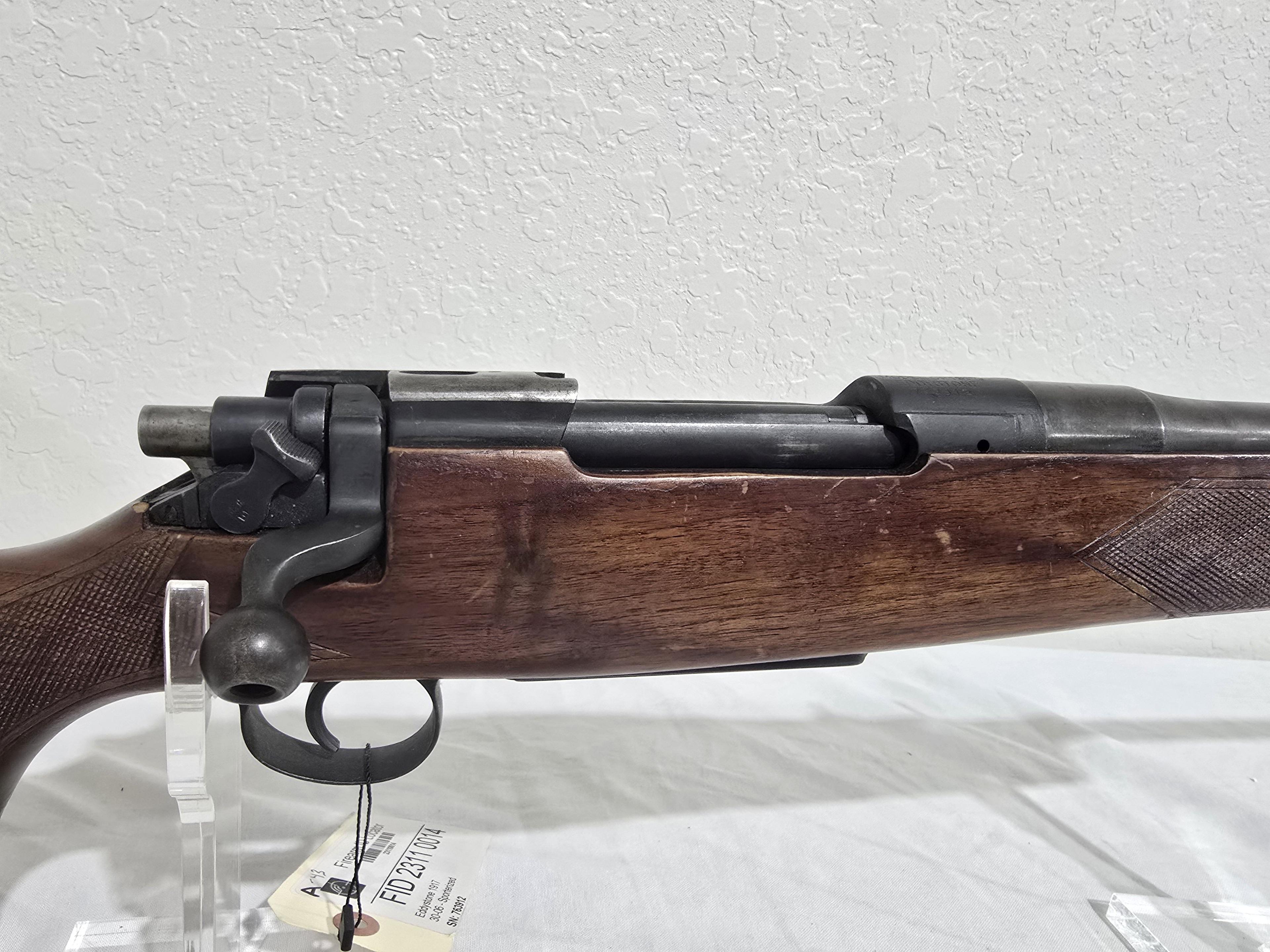 EddyStone 1917 30-06 Sporterized In Good Condition