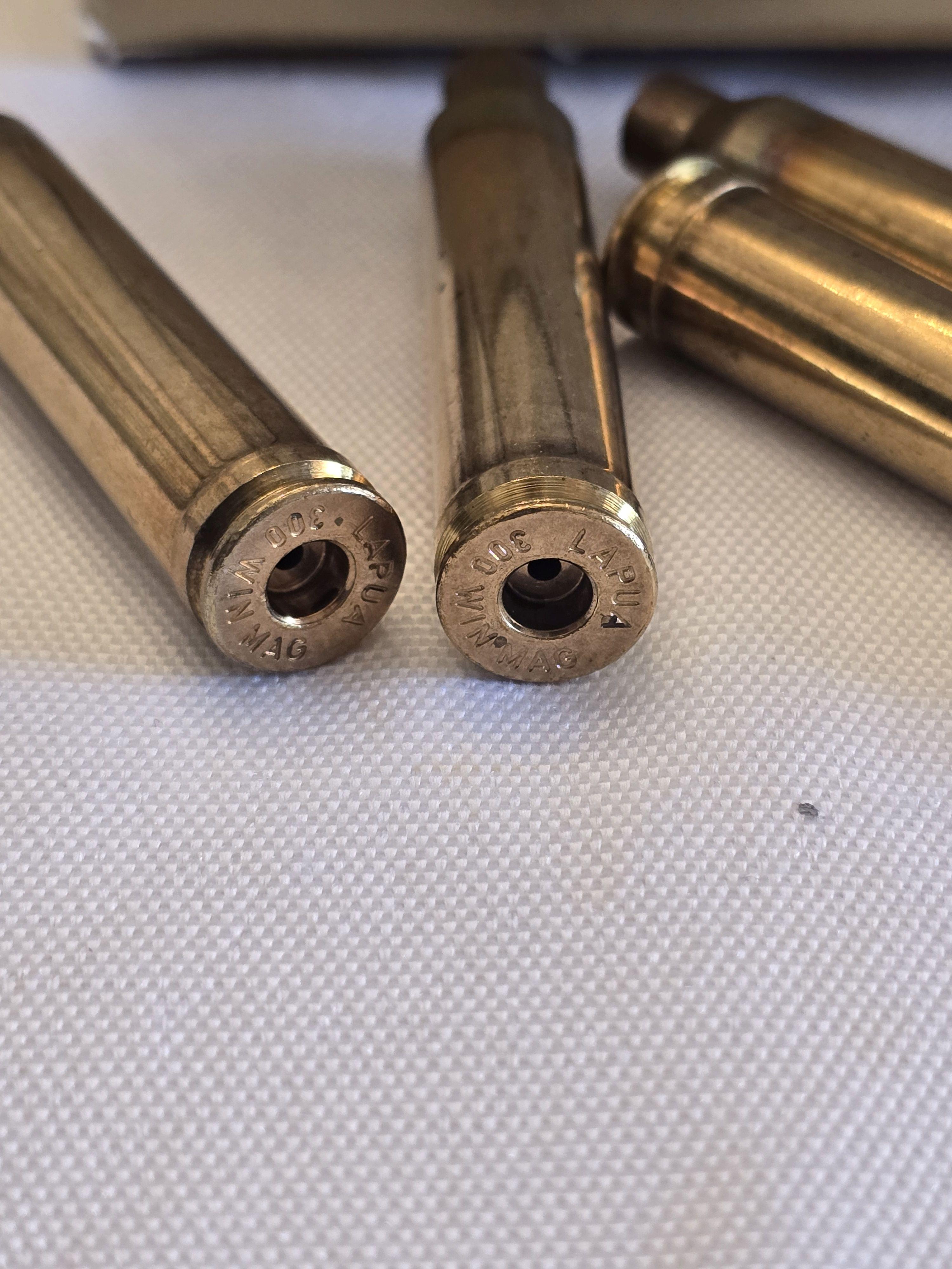 Lapua Reloading Rifle Brass 300 WinMag Brass 100/ct