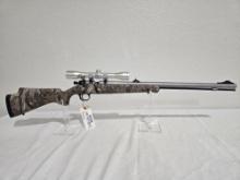 Knights Armament 50 cal  In-Line Real Tree Advantage. Looks like Ridge Runner.