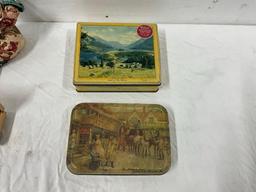 Dolls, Tins