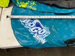 Inflatable Rafts with Oars