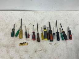 Nut Drivers, Screw Drivers