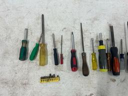 Nut Drivers, Screw Drivers