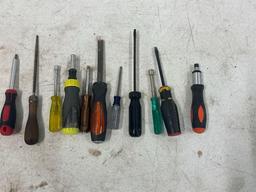 Nut Drivers, Screw Drivers