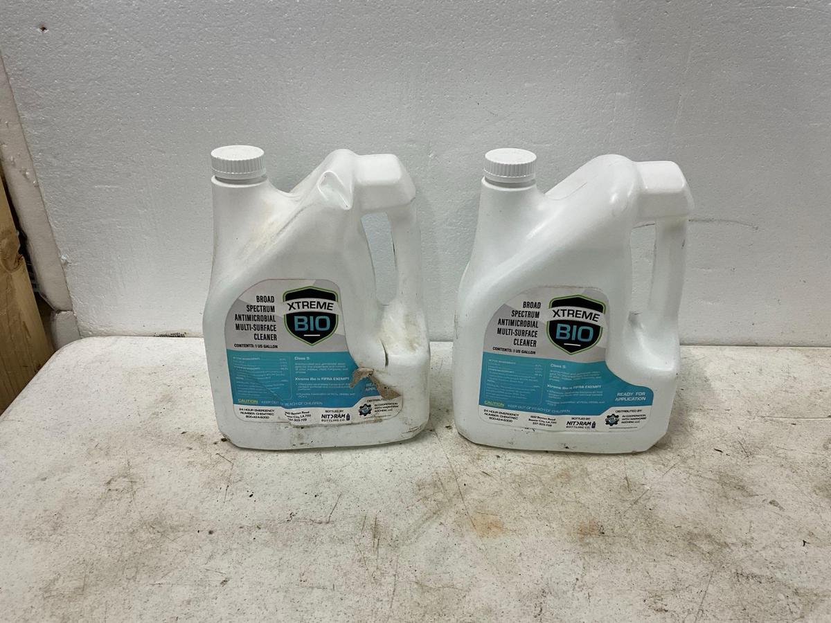Xtreme Bio Antimicrobial Multi-Surface Cleaner Full 1gal Jugs