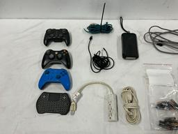 Xbox 360 Controllers, Solar Charger, Cords