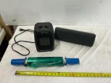 Heater, Plastic Wrap, Speaker