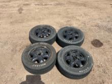 15x6 Honda 4 Lug Wheels with Tires