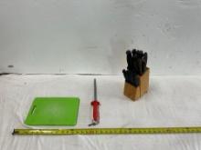Knife Set , Cutting Board