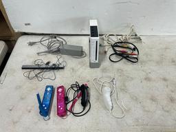 Nintendo Wii With Cords, Controllers