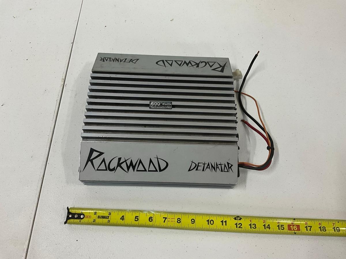 RockWood Detanator 600watt AMP