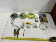 Drill Bits, Weed Whipper String, Tools