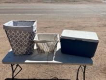 Cooler, Baskets