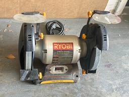 8" Ryobi Bench Grinder
