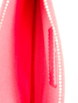 Christian Louboutin Pink Lthr Gold-tone Hdw Clutch