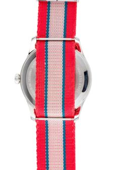 Gucci G-timeless Red & Pink Dial Qtz Women's 38mm