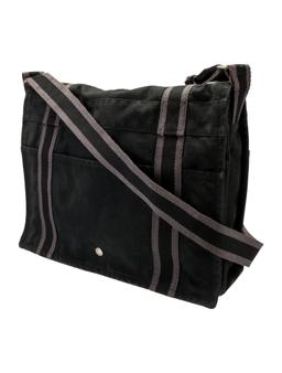 Hermes Toile Officier Canvas Pd-plated Msgr Bag