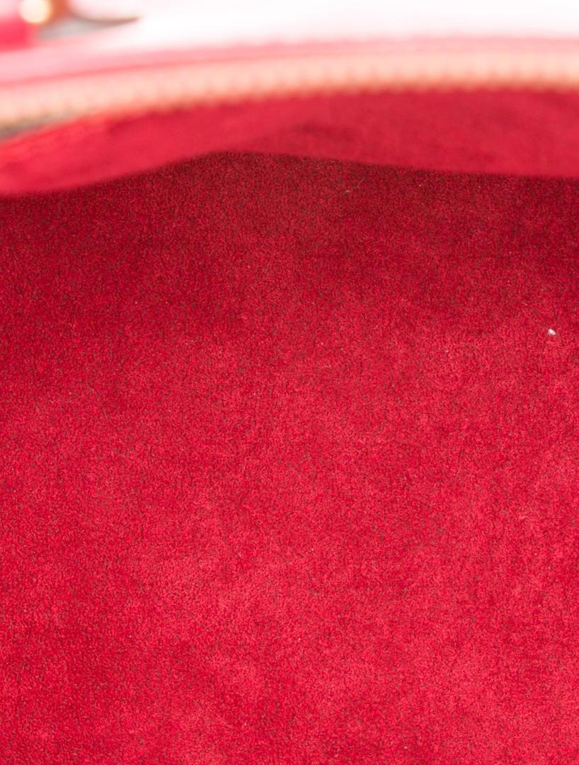 Louis Vuitton Epi Alma Pm Vtg Red Top Hdl Bag
