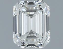Gia Certified Emerald Cut .51ct Vvs1 Diamond