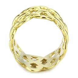 Glamorous Gold-plated Open-work Ring