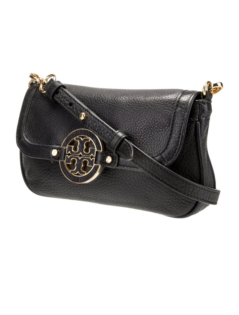 Tory Burch Lthr Gold-tone Hdw Crossbody Bag