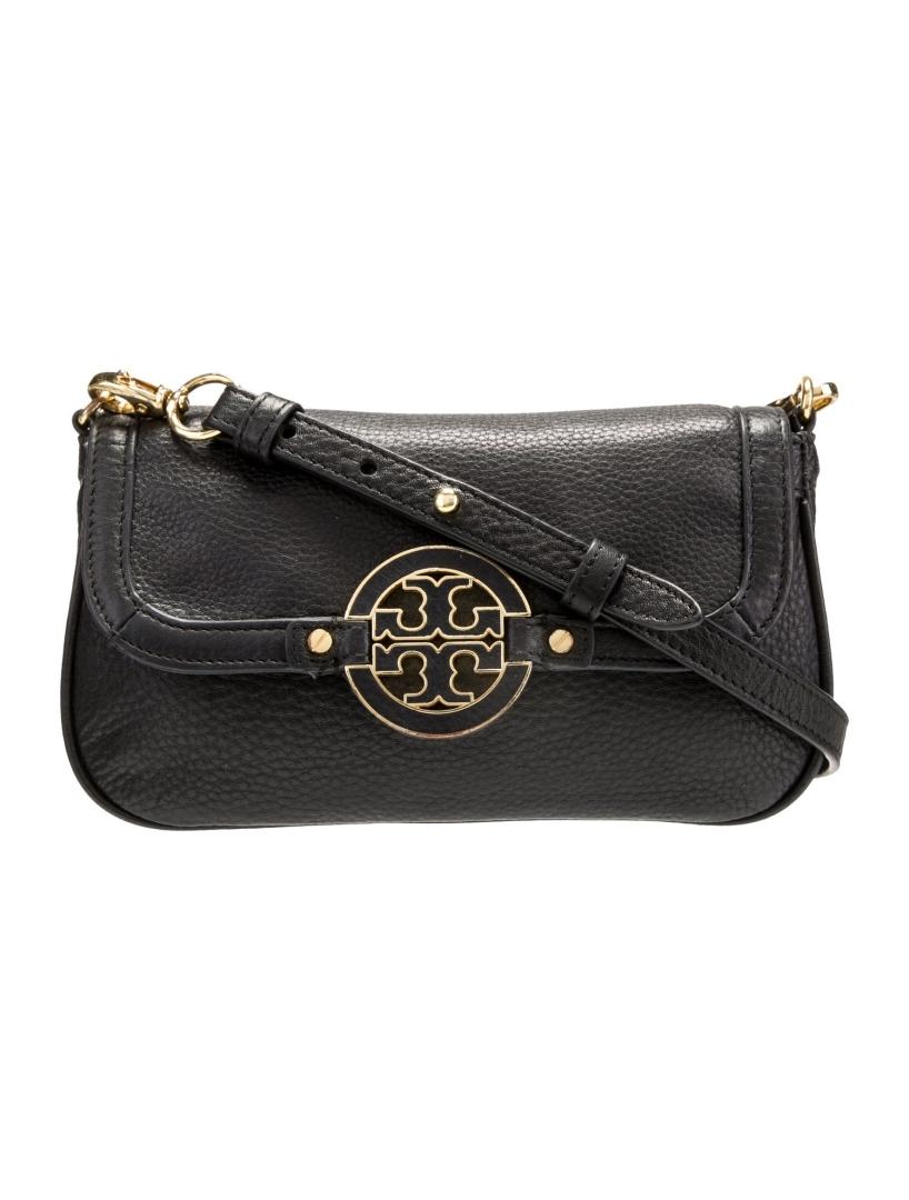 Tory Burch Lthr Gold-tone Hdw Crossbody Bag