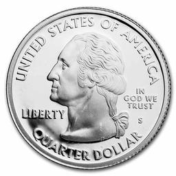 2004-s Iowa State Quarter Silver Gem Proof