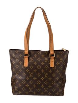 Louis Vuitton Cabas Piano Vtg Ctd Canvas Zip Tote