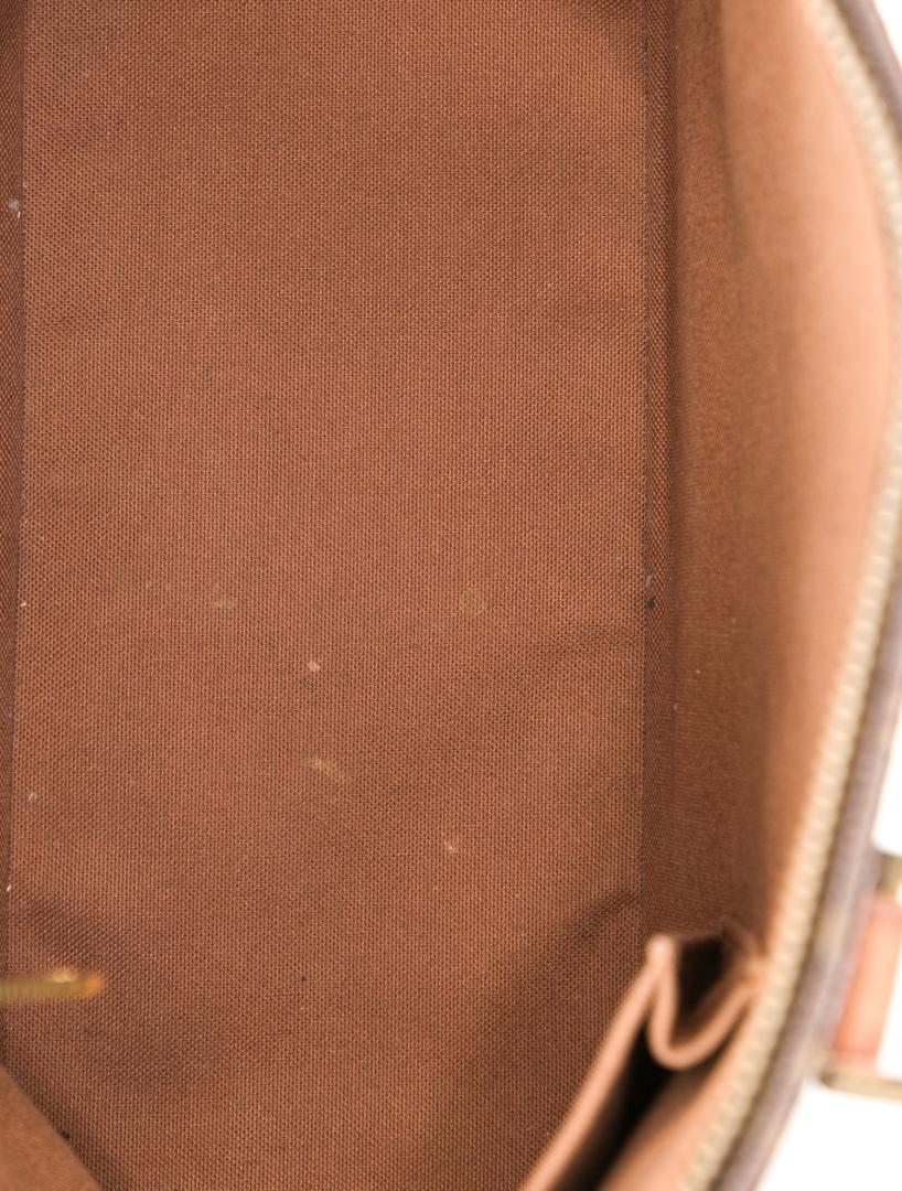 Louis Vuitton Cabas Piano Vtg Ctd Canvas Zip Tote
