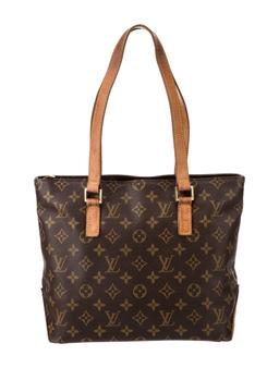 Louis Vuitton Cabas Piano Vtg Ctd Canvas Zip Tote