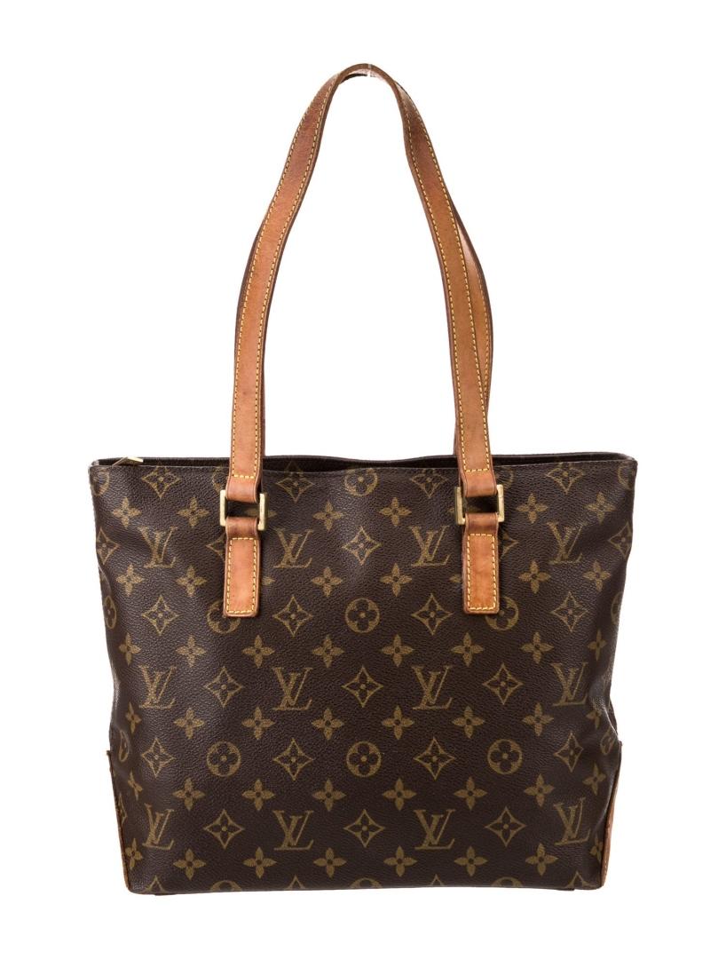 Louis Vuitton Cabas Piano Vtg Ctd Canvas Zip Tote