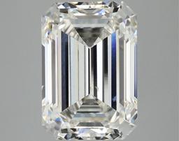 Igi Certified Emerald Cut 5.07ct Vs2 Lab Diamond