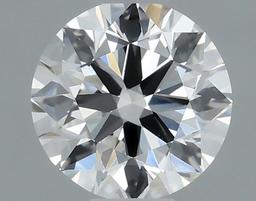 Gia Certified Round Cut .50ct Vvs1 Diamond