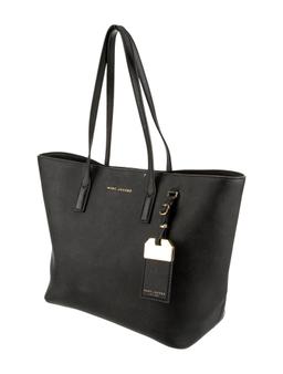 Marc Jacobs Saffiano Leather Gold-tone Hdw Tote