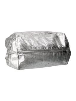 Marc Jacobs Metallic & Silver Leather Top Hdl Bag