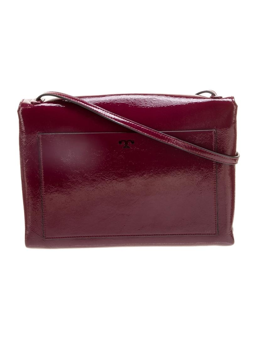 Tory Burch Patent Leather Turn-lock Shoulder Bag