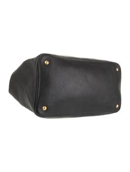 Prada Vitello Daino Lthr Gold-tone Hdw Top Hdl Bag