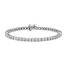Sparkling 1.13ct Diamond Tennis Bracelet