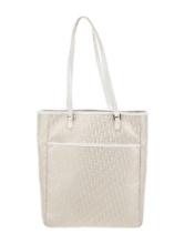 Christian Dior Diorissimo Metallic Canvas Tote