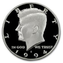 1994-s Silver Kennedy Half Dollar Gem Proof