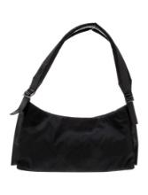 Salvatore Ferragamo Nylon Slvr-tone Hdw Shldr Bag