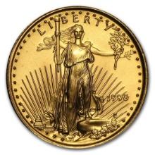 1998 1/10 Oz American Gold Eagle Bu