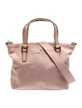 Kate Spade Neut Leather Gold-tone Hdw Zip Cls Tote
